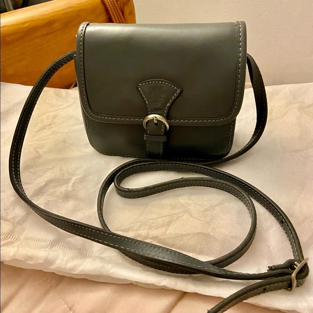 Small cross body bag. Italian leather